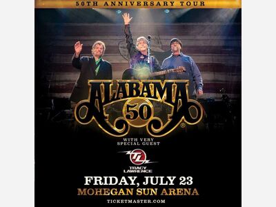 Alabama to Perform at Mohegan Sun Arena